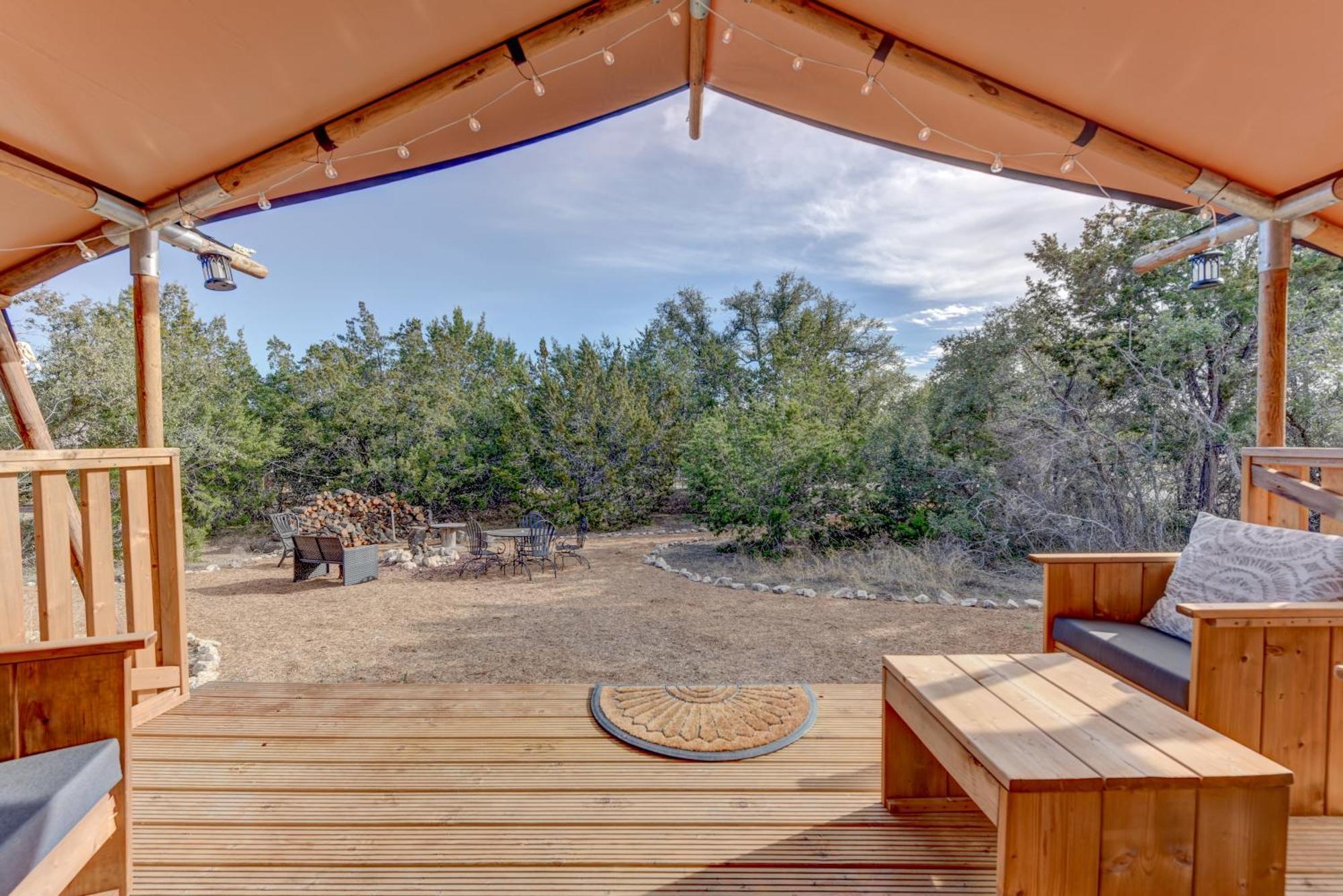 12 Fires Luxury Glamping With Heating #2 Hotell Johnson City Eksteriør bilde