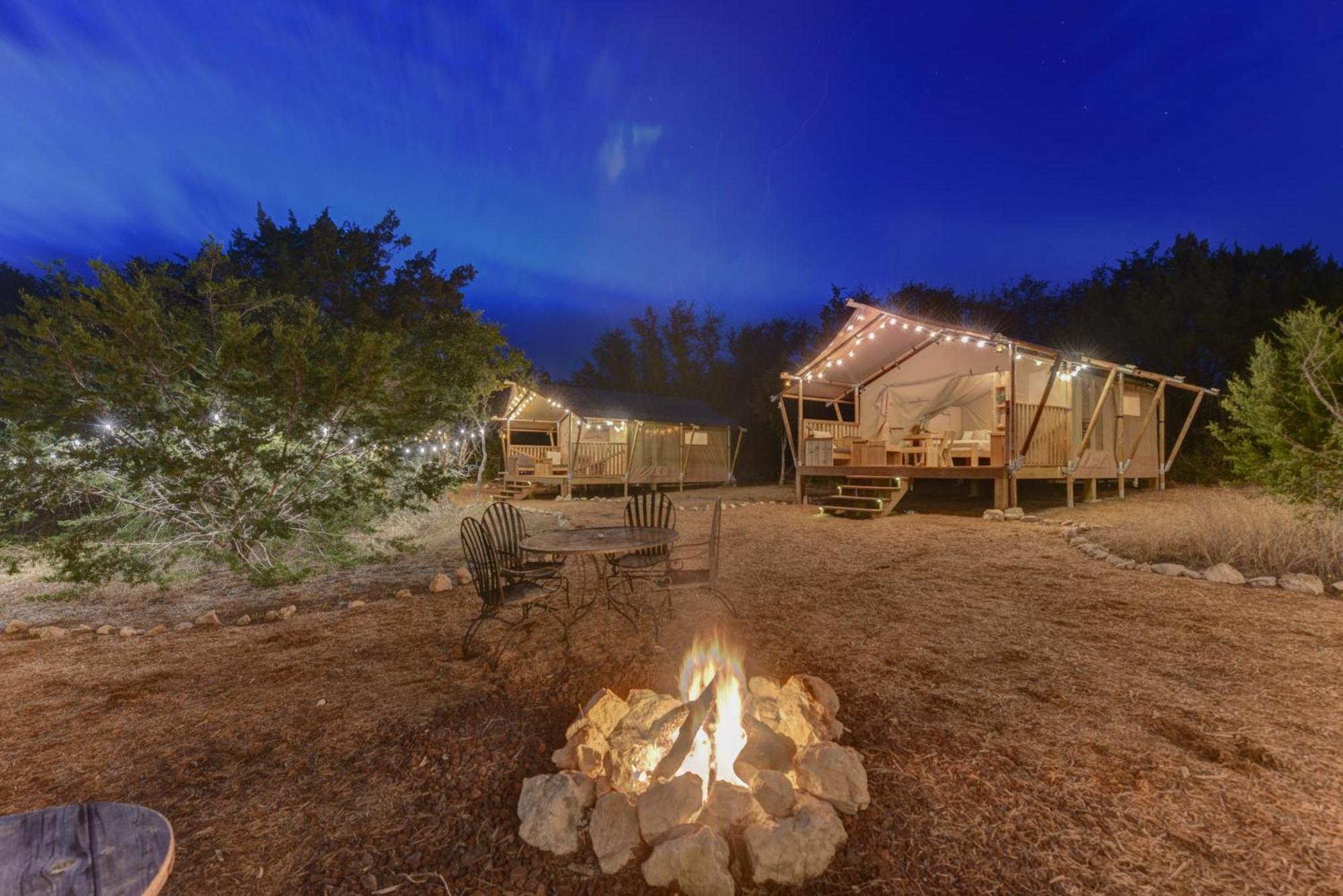 12 Fires Luxury Glamping With Heating #2 Hotell Johnson City Eksteriør bilde