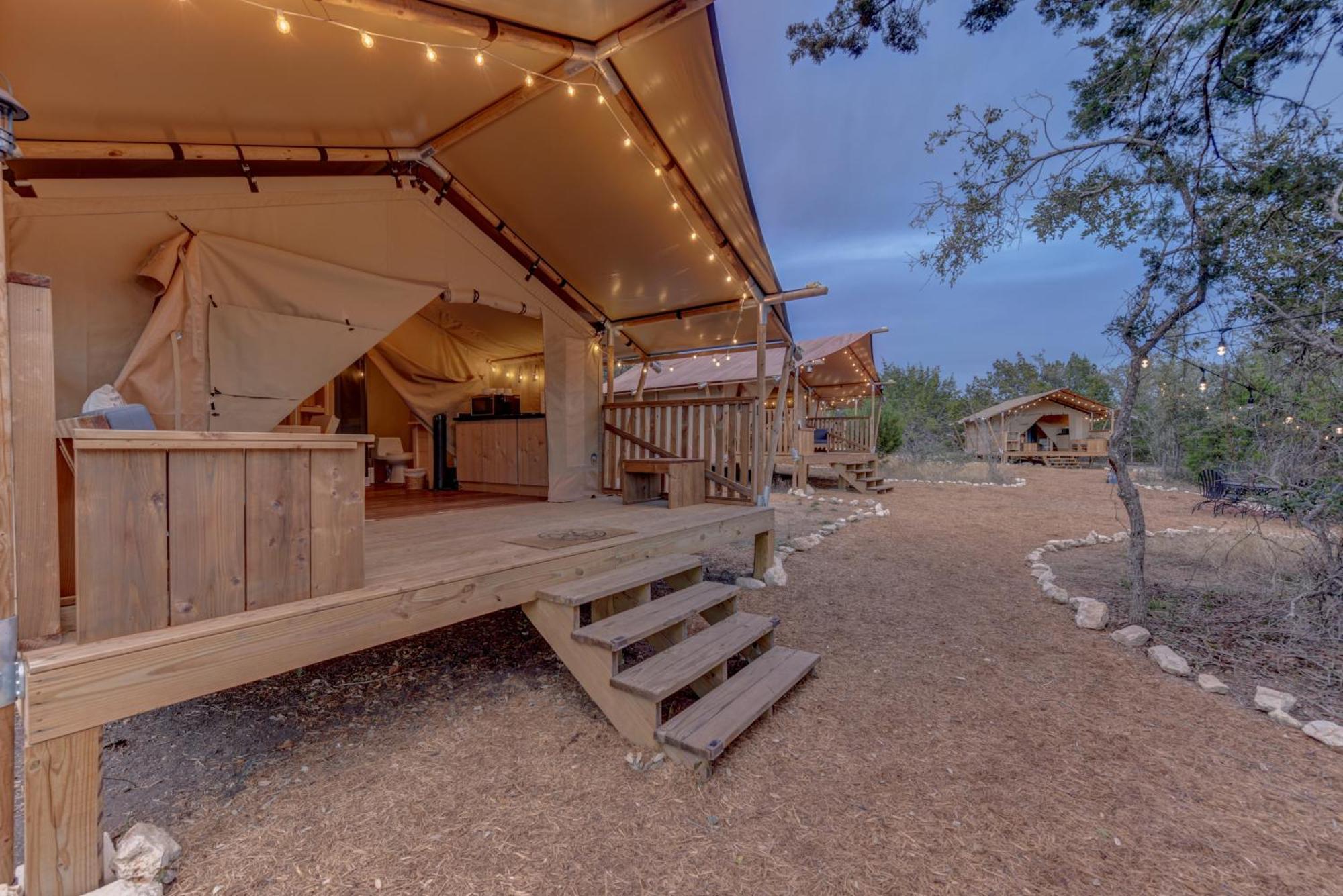 12 Fires Luxury Glamping With Heating #2 Hotell Johnson City Eksteriør bilde