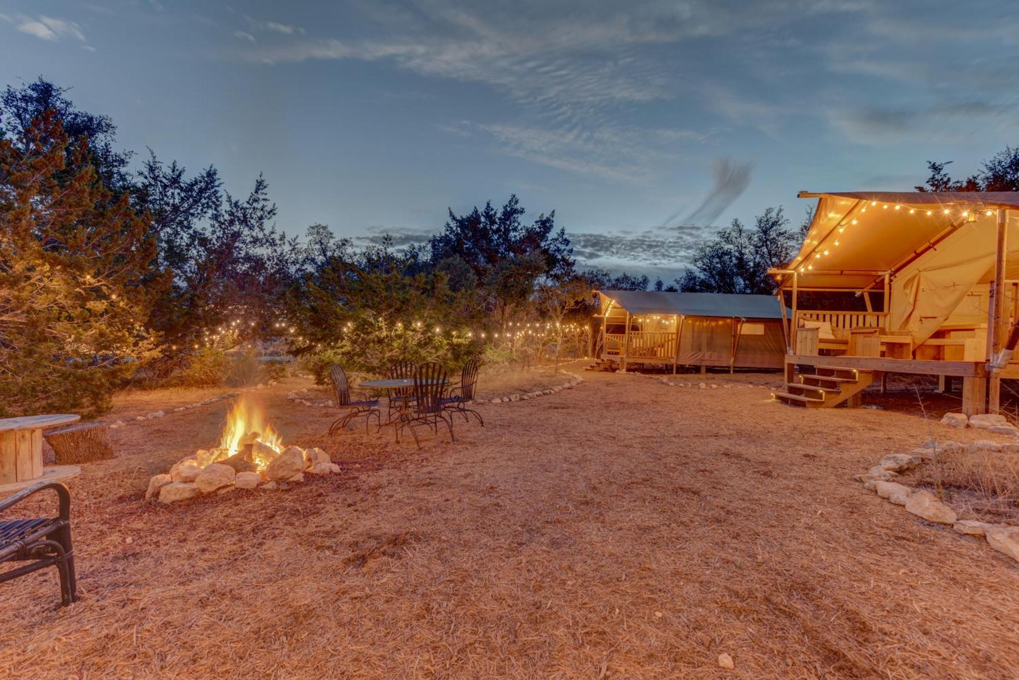 12 Fires Luxury Glamping With Heating #2 Hotell Johnson City Eksteriør bilde